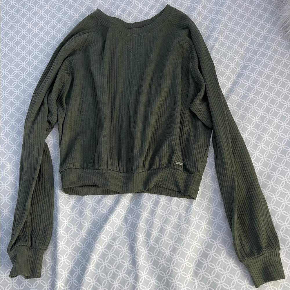 Green sweater